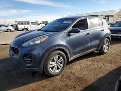 Salvage cars for sale at Brighton, CO auction: 2017 KIA Sportage LX