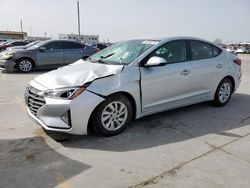 Salvage cars for sale at Grand Prairie, TX auction: 2019 Hyundai Elantra SE