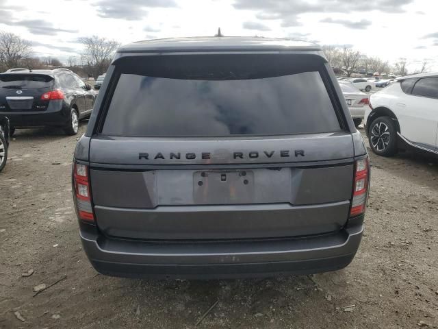 2016 Land Rover Range Rover HSE