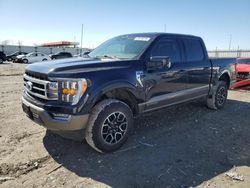 Salvage cars for sale at Cahokia Heights, IL auction: 2021 Ford F150 Supercrew