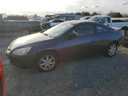 Salvage cars for sale at Sacramento, CA auction: 2003 Honda Accord EX