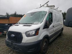 Salvage trucks for sale at Graham, WA auction: 2021 Ford Transit T-250