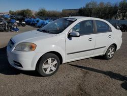 Salvage cars for sale at Las Vegas, NV auction: 2011 Chevrolet Aveo LS