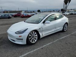 Salvage cars for sale at Van Nuys, CA auction: 2020 Tesla Model 3