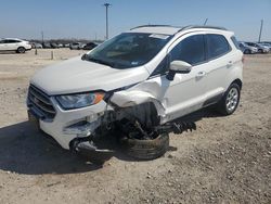 Salvage cars for sale at Temple, TX auction: 2020 Ford Ecosport SE