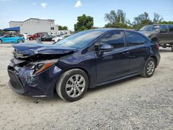 Salvage cars for sale at Opa Locka, FL auction: 2022 Toyota Corolla LE