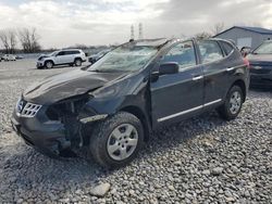 Salvage cars for sale at Barberton, OH auction: 2013 Nissan Rogue S