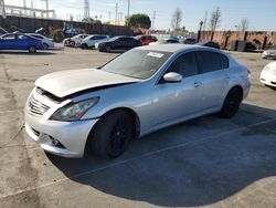 Salvage cars for sale at Wilmington, CA auction: 2015 Infiniti Q40