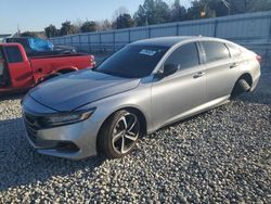 Honda salvage cars for sale: 2021 Honda Accord Sport