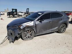 Salvage cars for sale at New Braunfels, TX auction: 2020 Lexus NX 300 F Sport