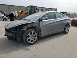 Salvage cars for sale at Wilmer, TX auction: 2012 Hyundai Elantra GLS