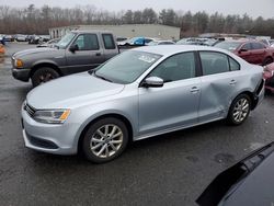 Salvage cars for sale at Exeter, RI auction: 2014 Volkswagen Jetta SE