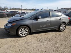 Honda salvage cars for sale: 2012 Honda Civic EXL