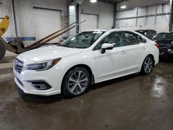 Salvage cars for sale at Ham Lake, MN auction: 2018 Subaru Legacy 2.5I Limited