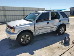 Isuzu Rodeo Vehiculos salvage en venta: 2001 Isuzu Rodeo S