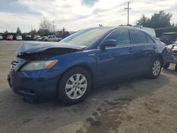 Toyota salvage cars for sale: 2007 Toyota Camry Hybrid