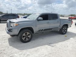 Salvage cars for sale at Arcadia, FL auction: 2018 Toyota Tacoma Double Cab