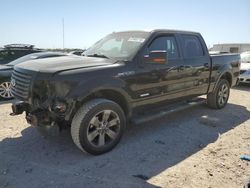 Salvage cars for sale at San Antonio, TX auction: 2012 Ford F150 Supercrew