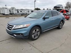 Salvage cars for sale at Sacramento, CA auction: 2013 Honda Crosstour EXL