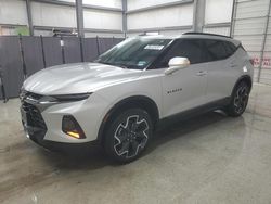 Salvage cars for sale at New Braunfels, TX auction: 2022 Chevrolet Blazer RS