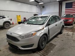 Salvage cars for sale at Windham, ME auction: 2017 Ford Focus S