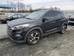 Hyundai salvage cars for sale: 2016 Hyundai Tucson Limited