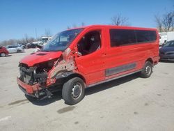 Salvage cars for sale at Bridgeton, MO auction: 2016 Ford Transit T-350