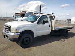 Salvage trucks for sale at Pasco, WA auction: 2002 Ford F550 Super Duty