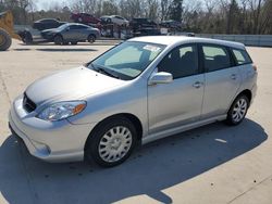 Salvage cars for sale at Savannah, GA auction: 2005 Toyota Corolla Matrix XR