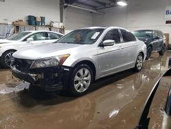 Salvage cars for sale at Elgin, IL auction: 2010 Honda Accord EXL