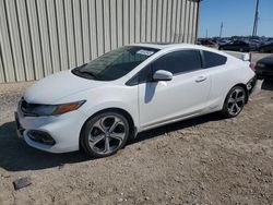 Salvage cars for sale at Temple, TX auction: 2015 Honda Civic SI