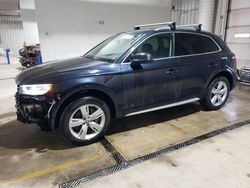 Salvage cars for sale at York Haven, PA auction: 2018 Audi Q5 Premium Plus