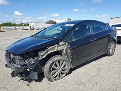 Salvage cars for sale at Fresno, CA auction: 2014 KIA Forte EX