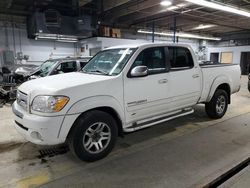 Salvage cars for sale at Wheeling, IL auction: 2006 Toyota Tundra Double Cab SR5