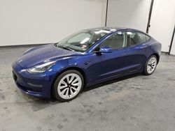 Salvage cars for sale at Assonet, MA auction: 2022 Tesla Model 3