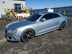 Salvage cars for sale at Airway Heights, WA auction: 2009 Audi A5 Quattro