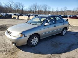 Salvage cars for sale at Marlboro, NY auction: 2002 Nissan Sentra XE