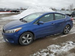 Salvage cars for sale at London, ON auction: 2018 KIA Forte EX