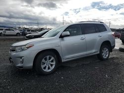 Salvage cars for sale at Eugene, OR auction: 2011 Toyota Highlander Hybrid