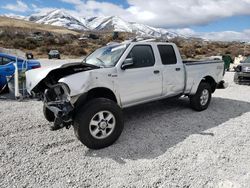 Salvage trucks for sale at Reno, NV auction: 2004 Nissan Frontier Crew Cab SC