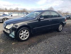 Salvage cars for sale at Hillsborough, NJ auction: 2002 Mercedes-Benz C 240