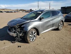 Salvage cars for sale at Colorado Springs, CO auction: 2015 Nissan Murano S