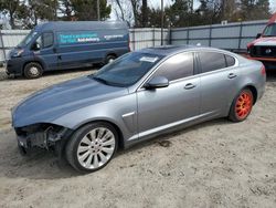 Salvage cars for sale at Hampton, VA auction: 2014 Jaguar XF