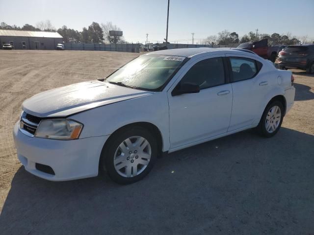 2012 Dodge Avenger SE