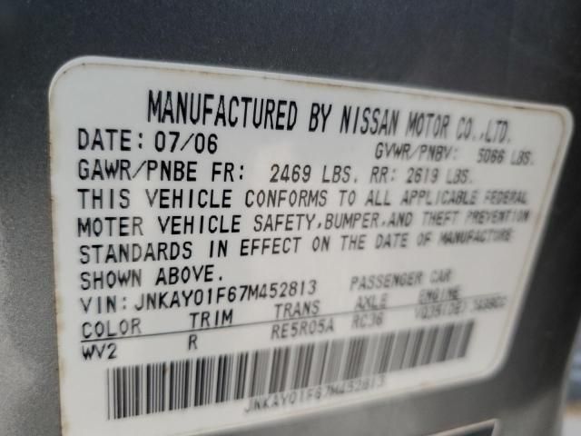 2007 Infiniti M35 Base