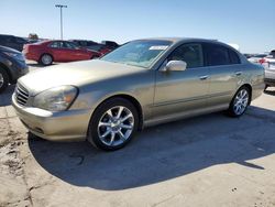 Salvage cars for sale at Wilmer, TX auction: 2003 Infiniti Q45