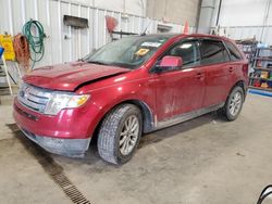 Salvage cars for sale at Mcfarland, WI auction: 2007 Ford Edge SEL Plus