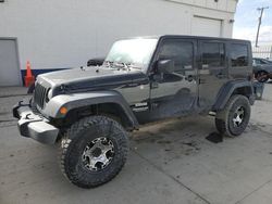 Salvage cars for sale at Farr West, UT auction: 2010 Jeep Wrangler Unlimited Sport