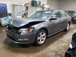 Salvage cars for sale at Elgin, IL auction: 2015 Volkswagen Passat S