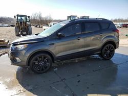 Salvage cars for sale at Cahokia Heights, IL auction: 2019 Ford Escape SE